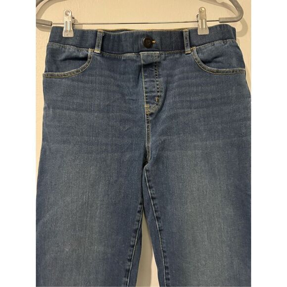 Betabrand jeans elastic waistband with belt loops size L - Picture 2 of 6